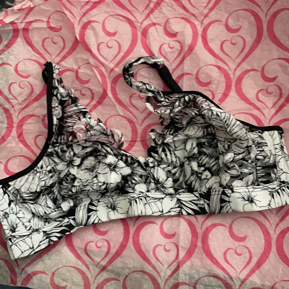 VS PINK Hawaii Tropical Floral Print Bralette